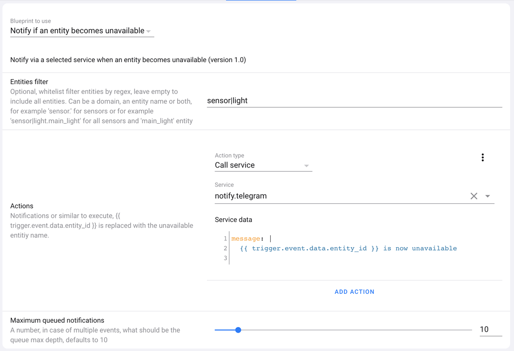 INEFFICIENT - Detect and notify when entities become unavailable ...