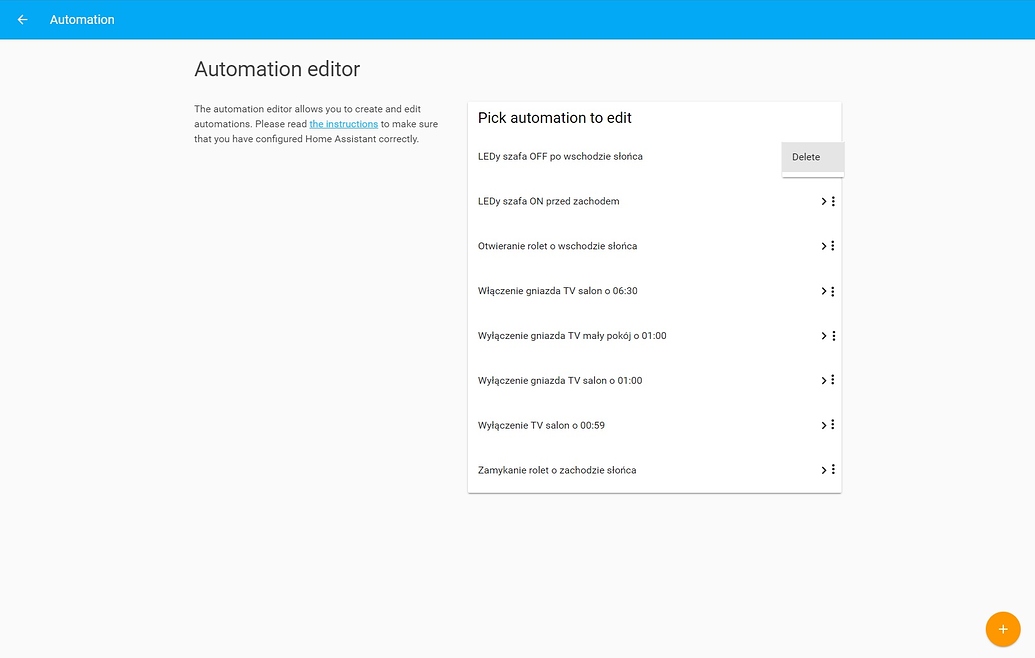 Option DELETE automatization Feature Requests Home Assistant Community