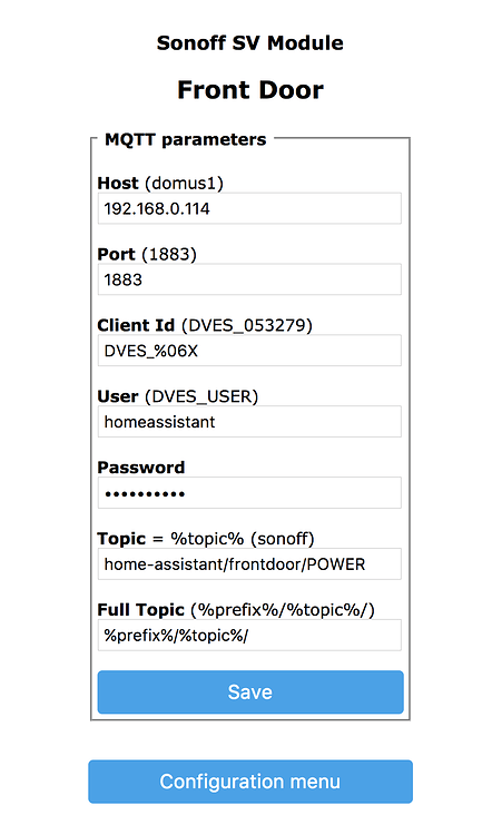 MQTT door opener based on Sonoff - Configuration - Home Assistant Community