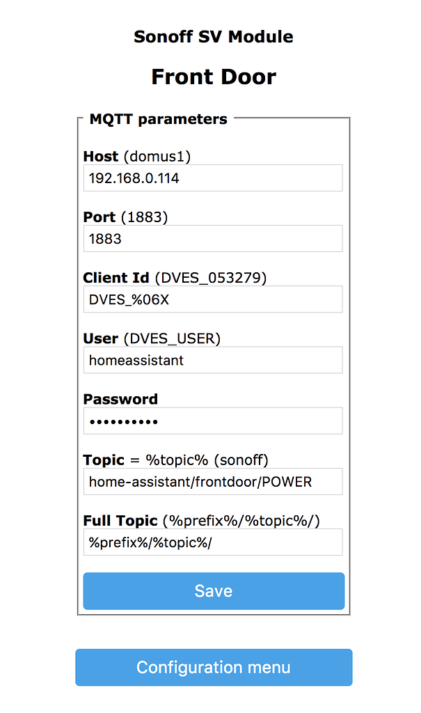 MQTT door opener based on Sonoff - Configuration - Home Assistant Community