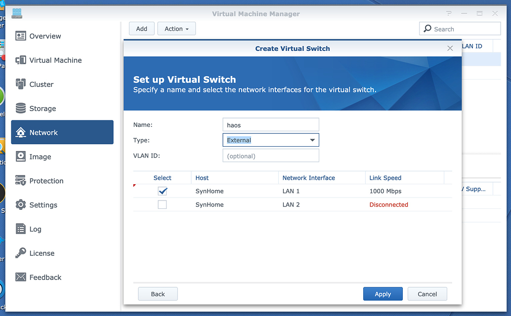Installation on Synology Virtual Machine Manager - Community Guides ...