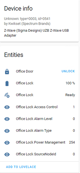 Kwikset 888 Alarm Level/Type/Status Resets Lock to Incorrect State - Z
