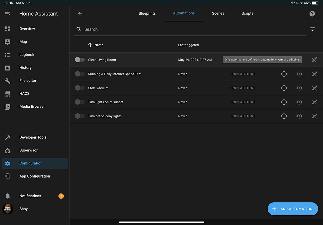 Can’t edit or create automations Configuration Home Assistant Community