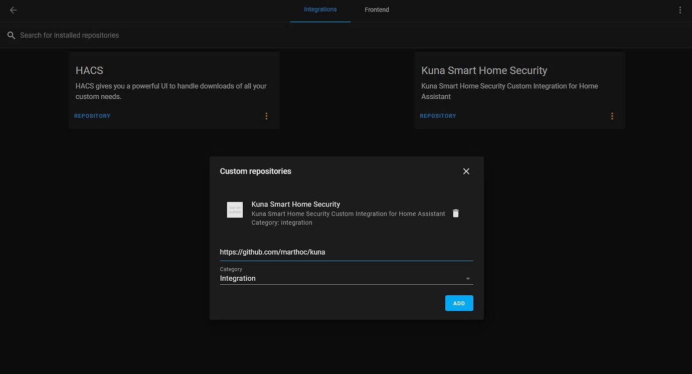 Kuna Camera Lights [Solved] Configuration Home Assistant Community