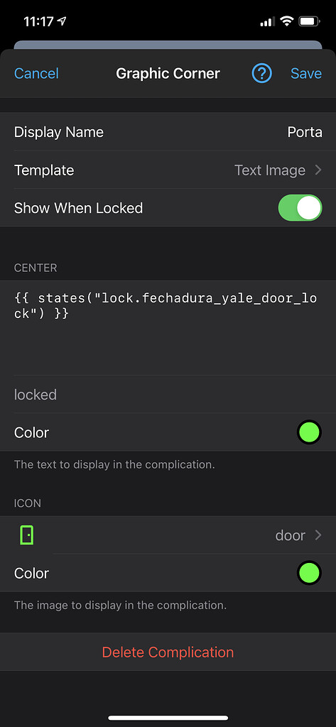 Apple Watch Complication Not Updating Home Assistant Companion For 