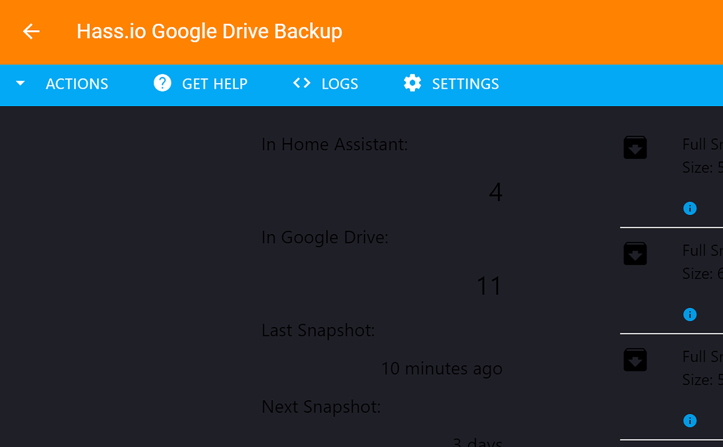 Addon Home Assistant Google Drive Backup Home Assistant OS Home Assistant Community