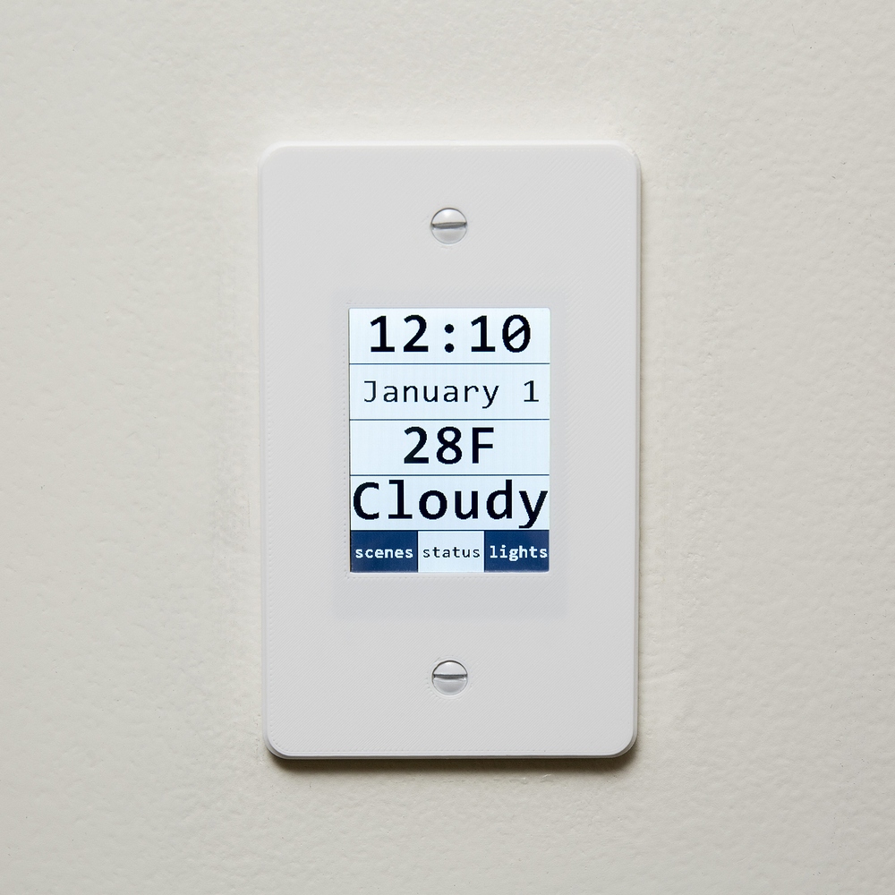 HA SwitchPlate HASPone DIY InWall Touchscreen Home Assistant