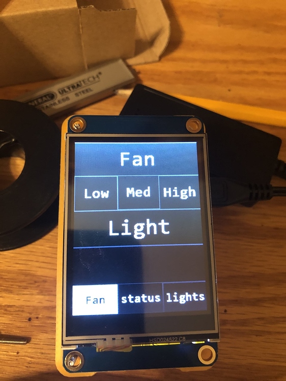 HA SwitchPlate HASPone DIY InWall Touchscreen Home Assistant