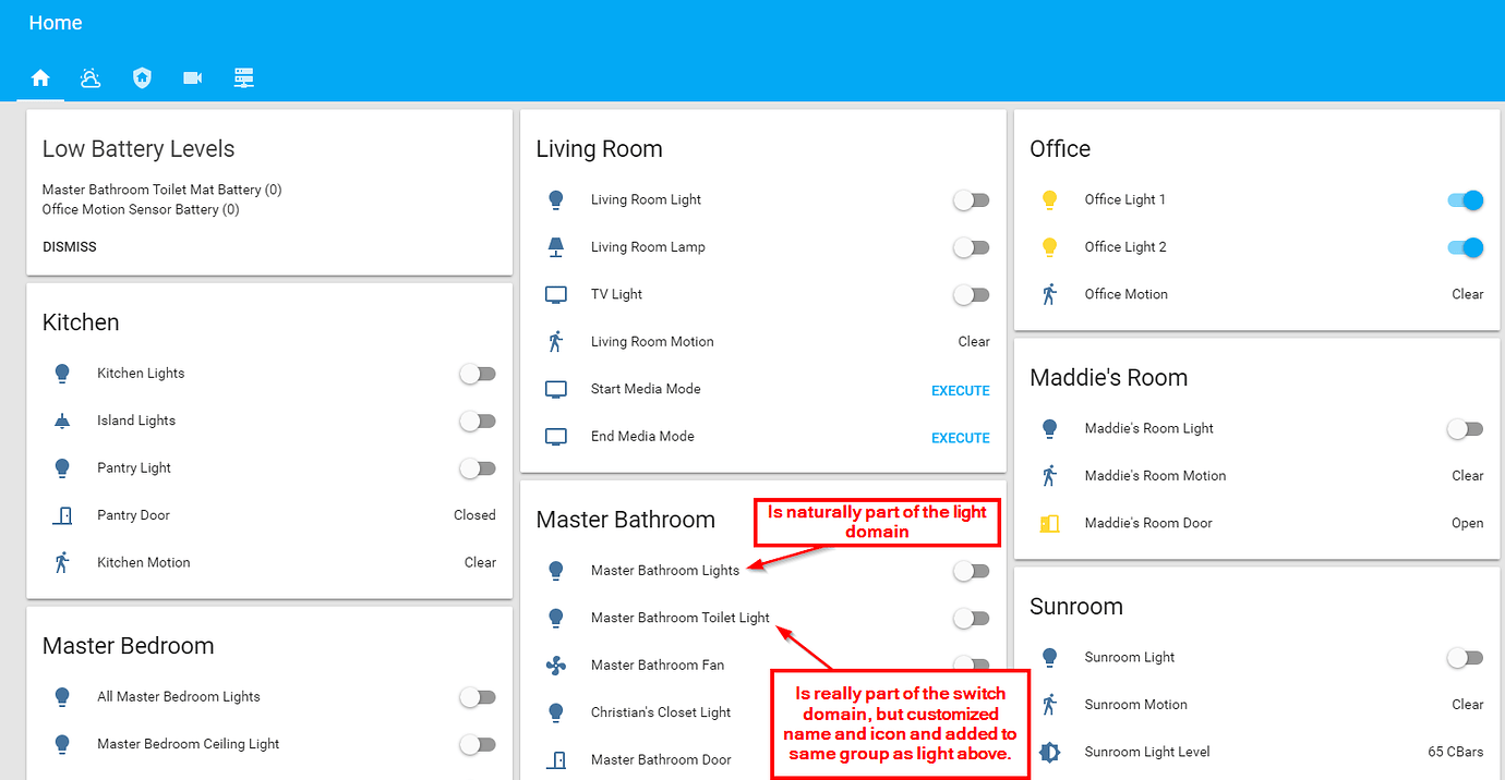 Still learning Home Assistant need help with Overview Configuration