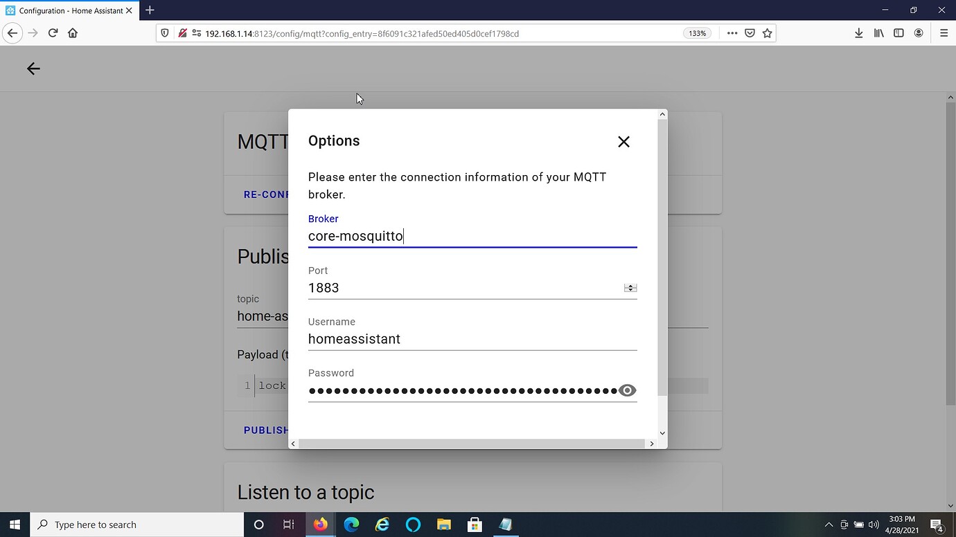Please help with MQTT - Configuration - Home Assistant Community