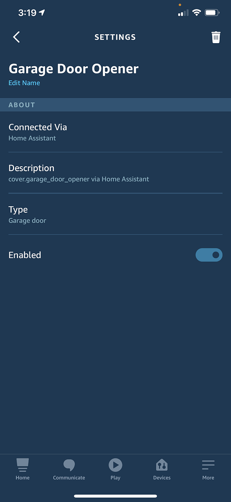Alexa Control of Garage Door With Smart Home Skill - Configuration ...