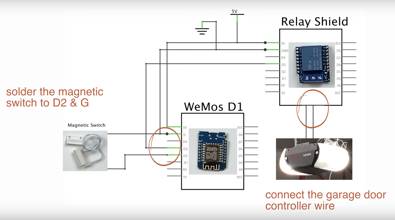 Smart Garage Door Opener (MQTT) Share your Projects! Home Assistant