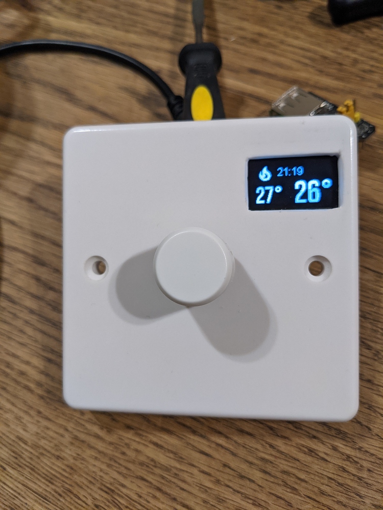 Using Rotary Encoder to control HA Thermostat temp from ESPHome ...