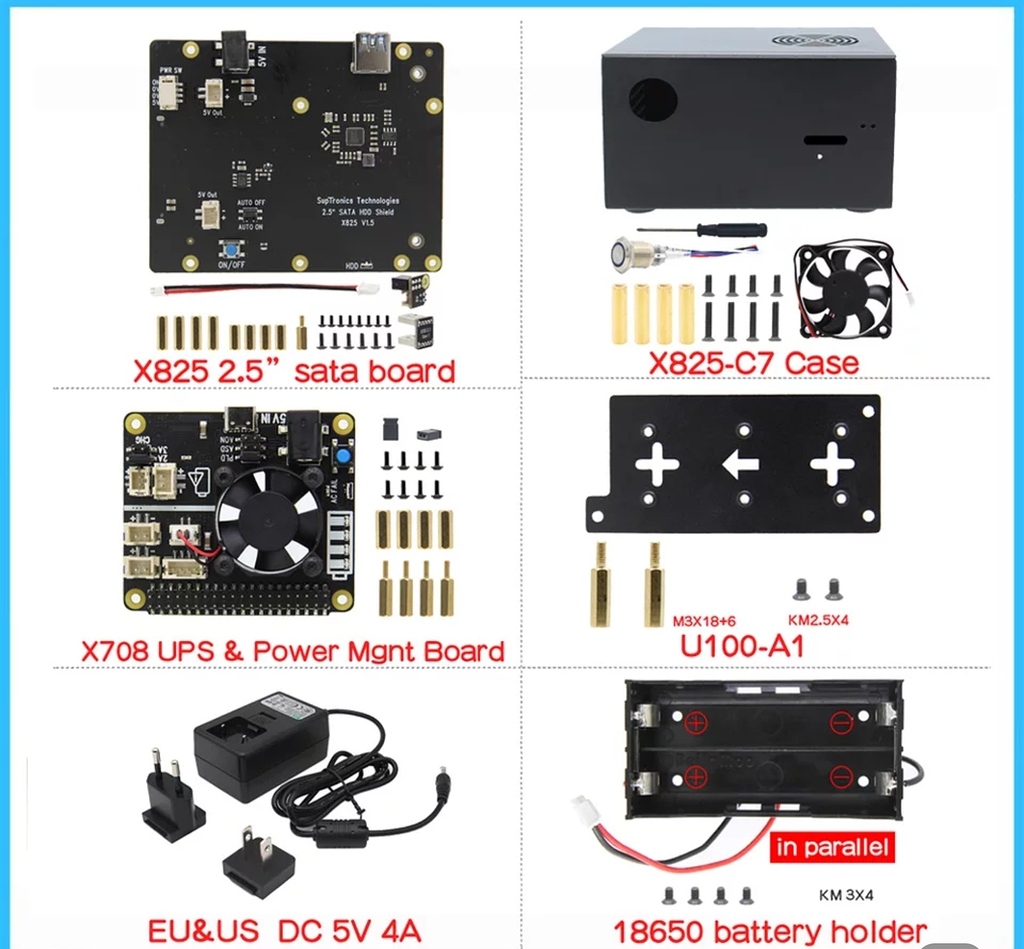 RPi4 with UPS & SSD Combi Hardware Home Assistant Community