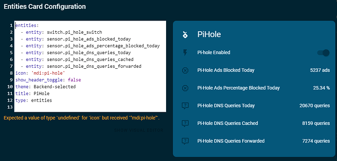 pihole-entity