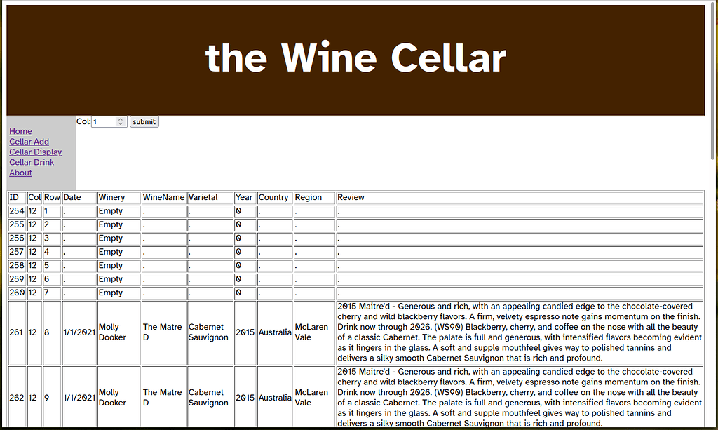 Wine Cellar webpage Share your Projects! Home Assistant Community