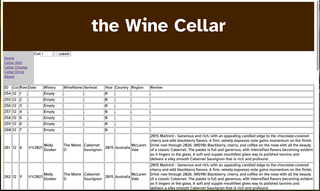 Wine cellar webpage share your projects home assistant community
