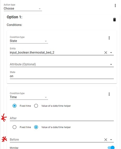 Automation UI bug for Before / After time conditions - Configuration ...
