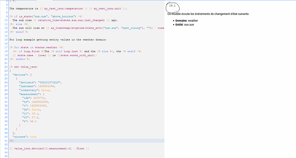 Extract from a json file Configuration Home Assistant Community