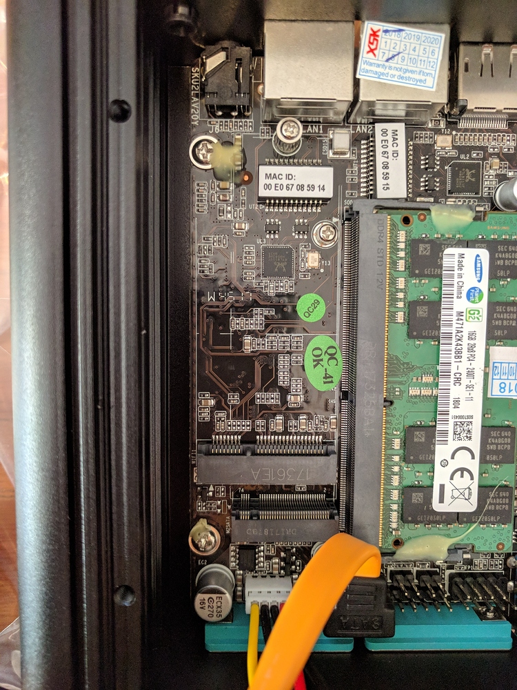 What cpu are you using in your NUC? Home Assistant OS Home