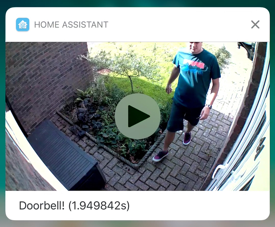 Blink Camera as Video Doorbell Share your Projects! Home Assistant