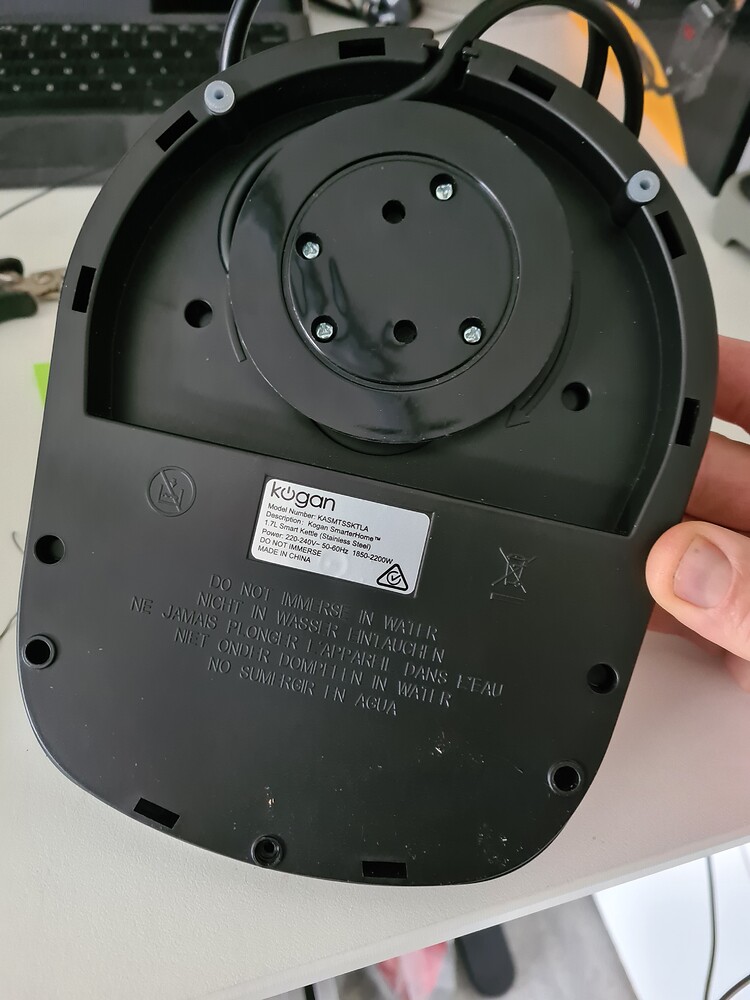 Kogan Smart Kettle Configuration Home Assistant Community