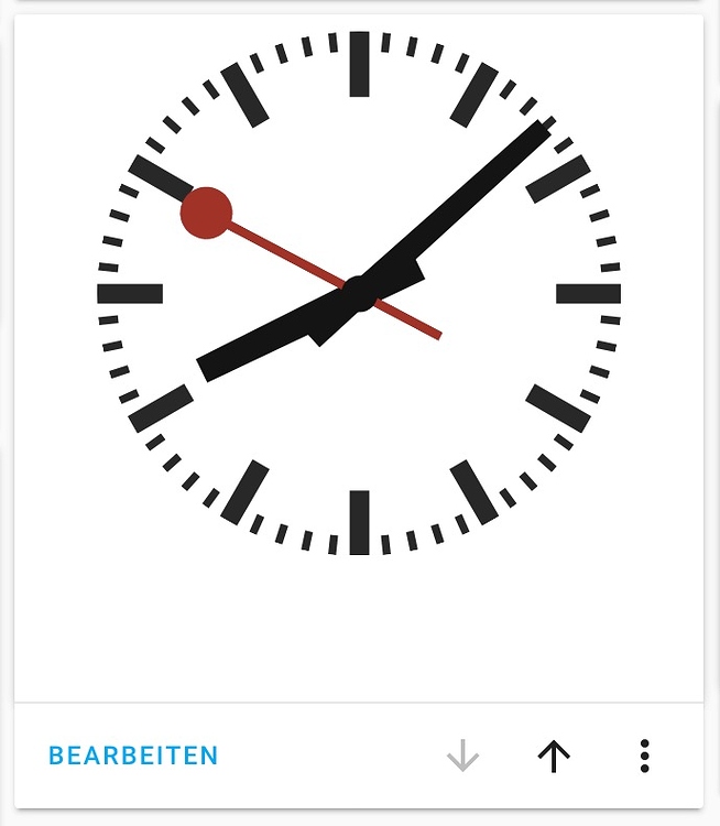 Analog Clock for Lovelace Share your Projects! Home Assistant Community