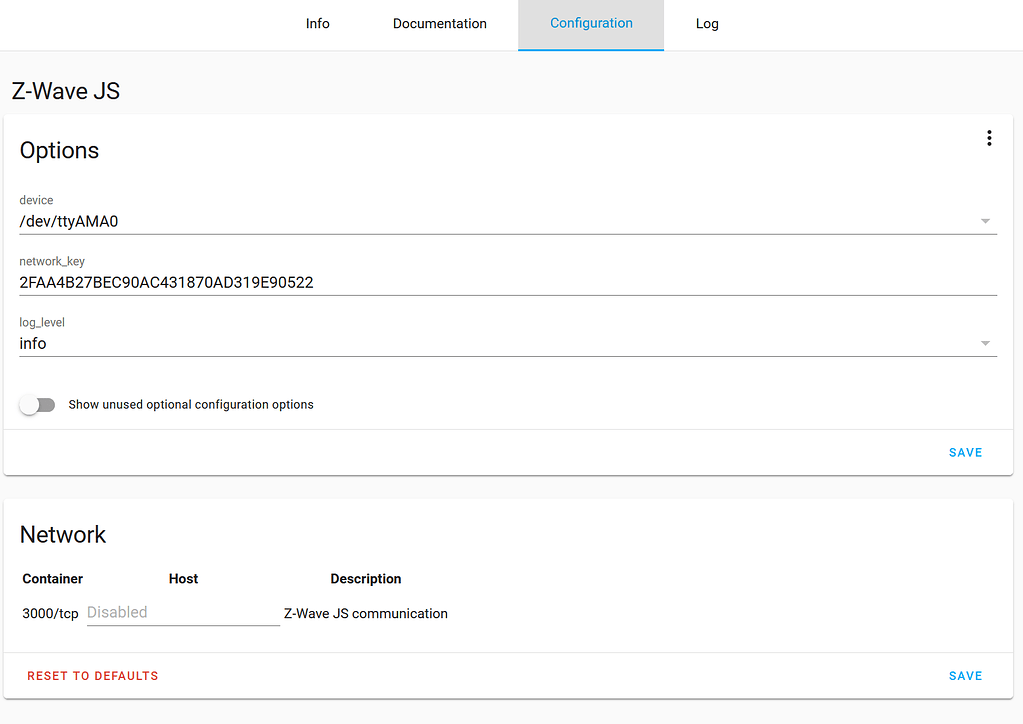 Zooz ZST10 + rpi4 + zwave JS not working Configuration Home