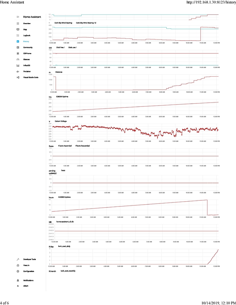 NUC History/Recorder Capability Home Assistant OS Home Assistant