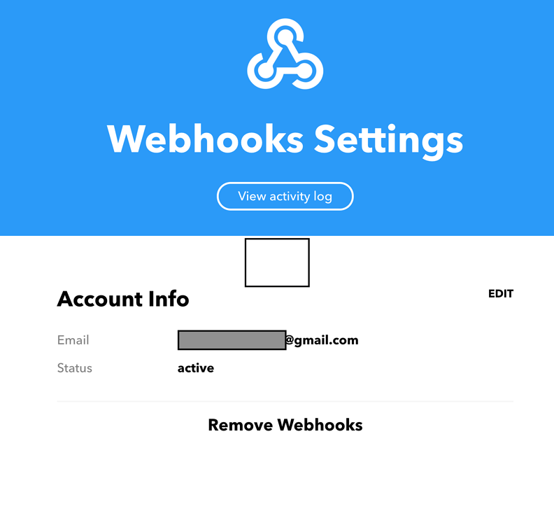 IFTTT Webhook no URL/API key - Configuration - Home Assistant Community