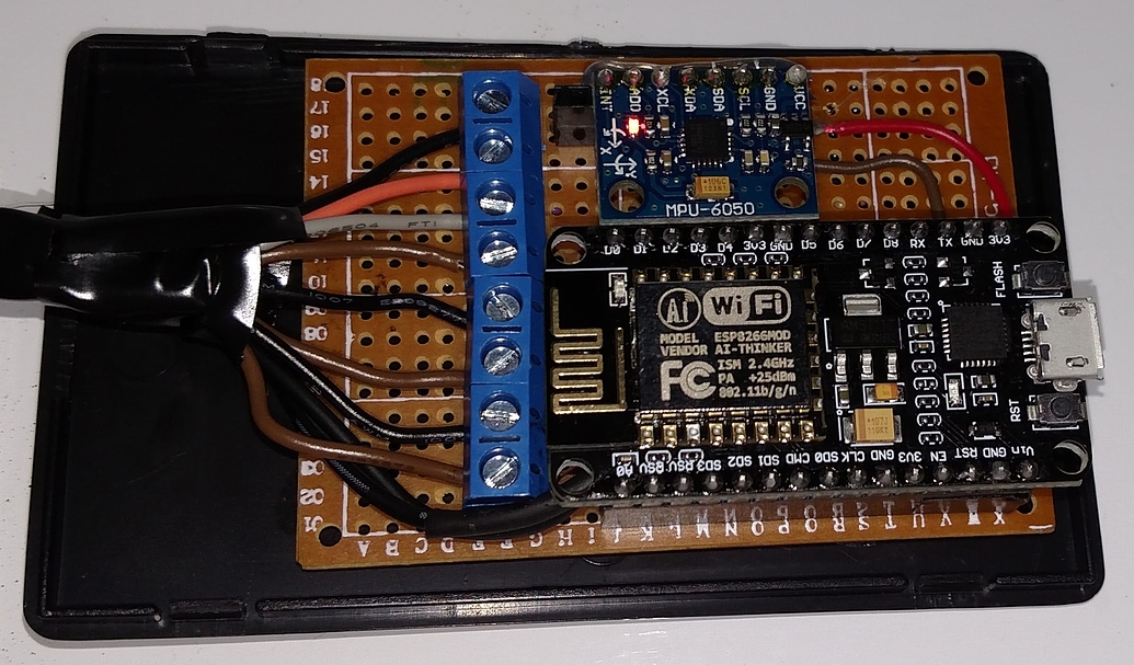 Aqara Vibration Sensor graph vibrationstrength Configuration Home