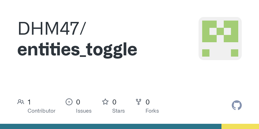 Entities Toggle Card (master switch) Dashboards & Frontend Home