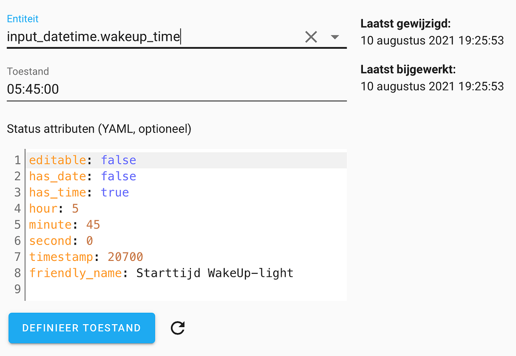 Trigger Automation 15 Minutes Before Date time Stored In Input datetime 