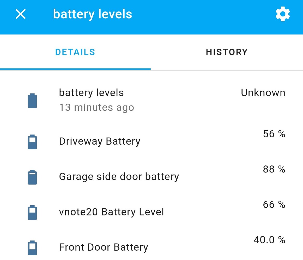 Change group icon color based on battery percent left? Configuration