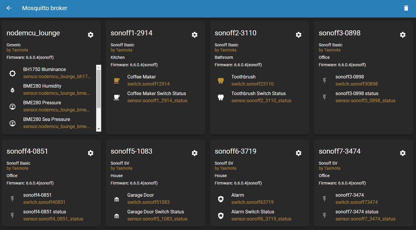 MQTT Integration Configuration Home Assistant Community
