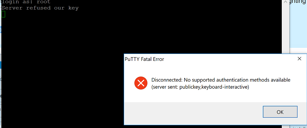 SSH Server Key Refused - PuTTY and OpenSSH - Home Assistant OS - Home ...