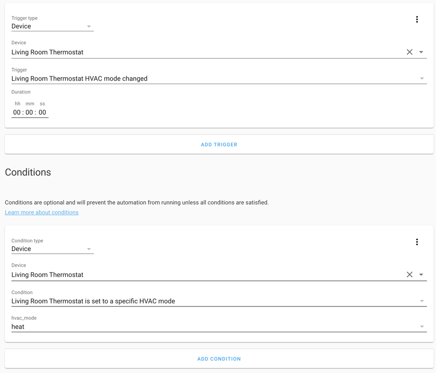 Automating using Nest thermostat as trigger Configuration Home Assistant Community