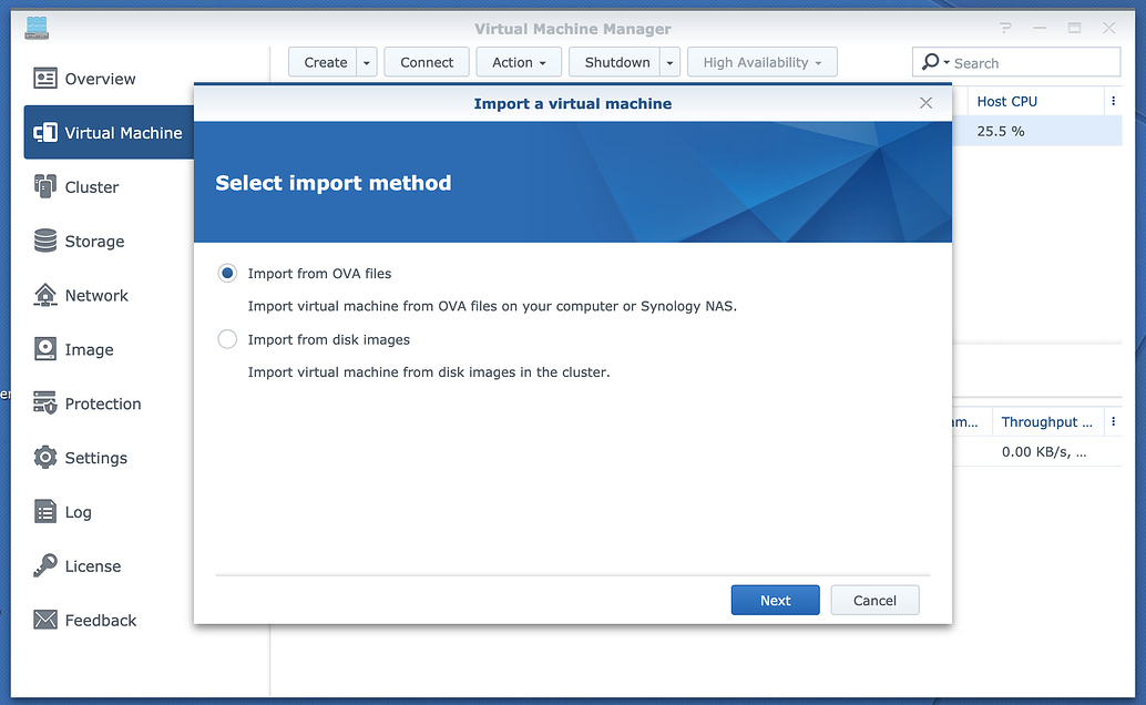 Installation on Synology Virtual Machine Managager - Community Guides ...