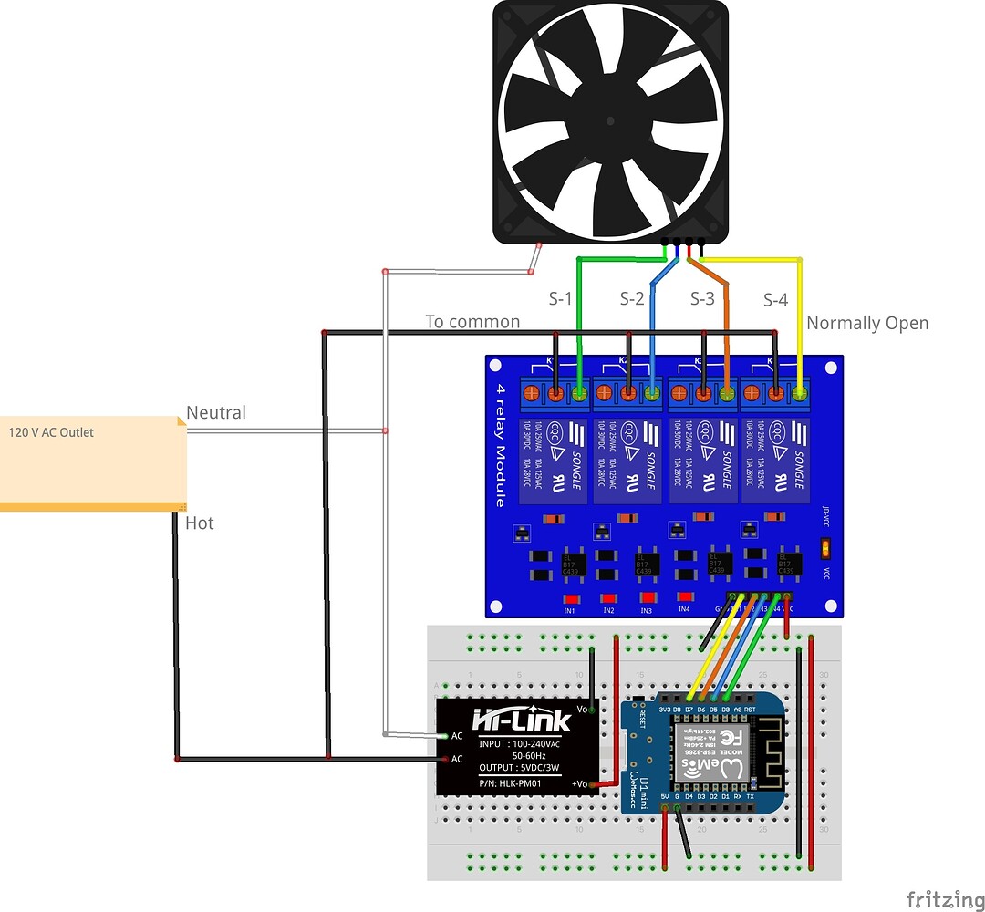 "Smart" knob fan 4Speed Share your Projects! Home Assistant Community