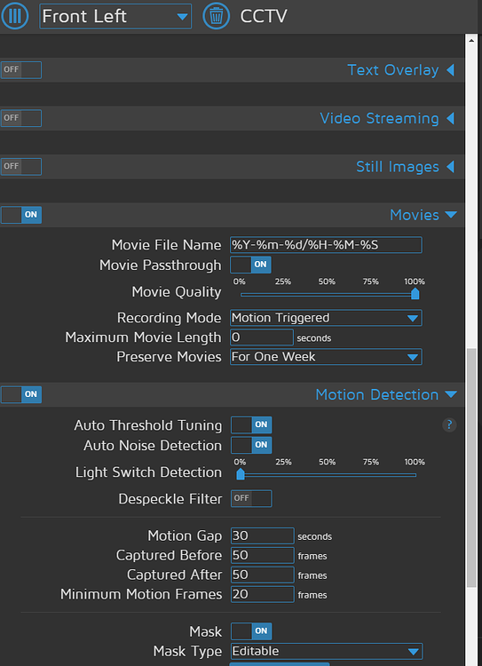Home Assistant Community Addon motionEye Home Assistant OS Home