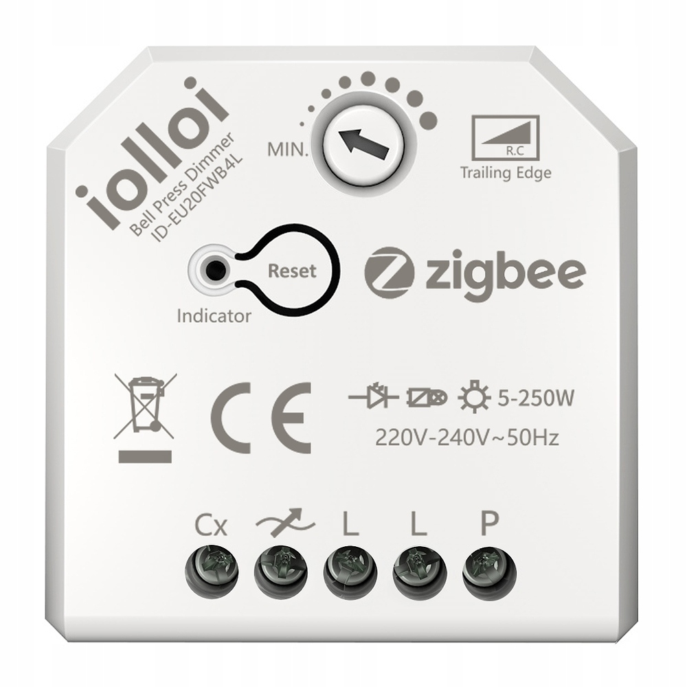 Zigbee inwall switches, dimmers and roller shutter controllers for ZHA Hardware