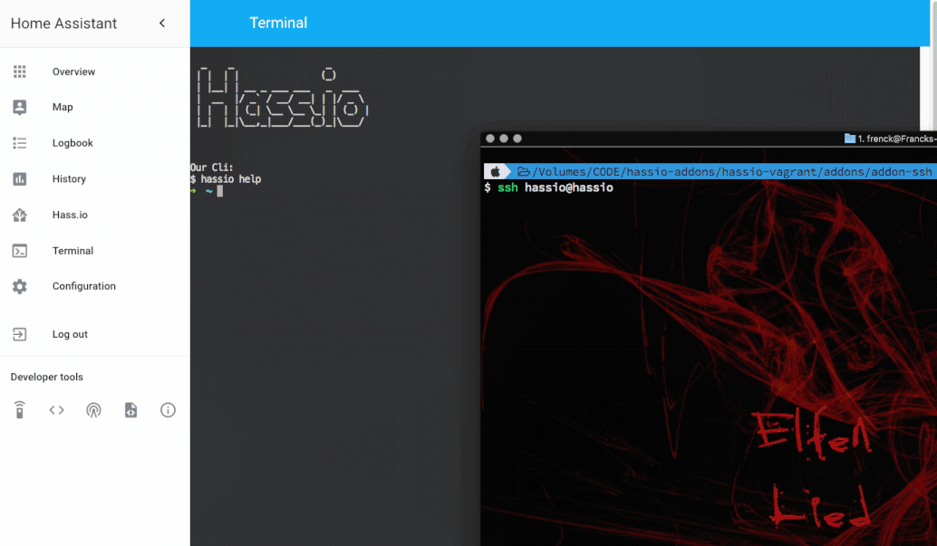 Home Assistant Community Add-on: SSH & Web Terminal - Home Assistant OS ...