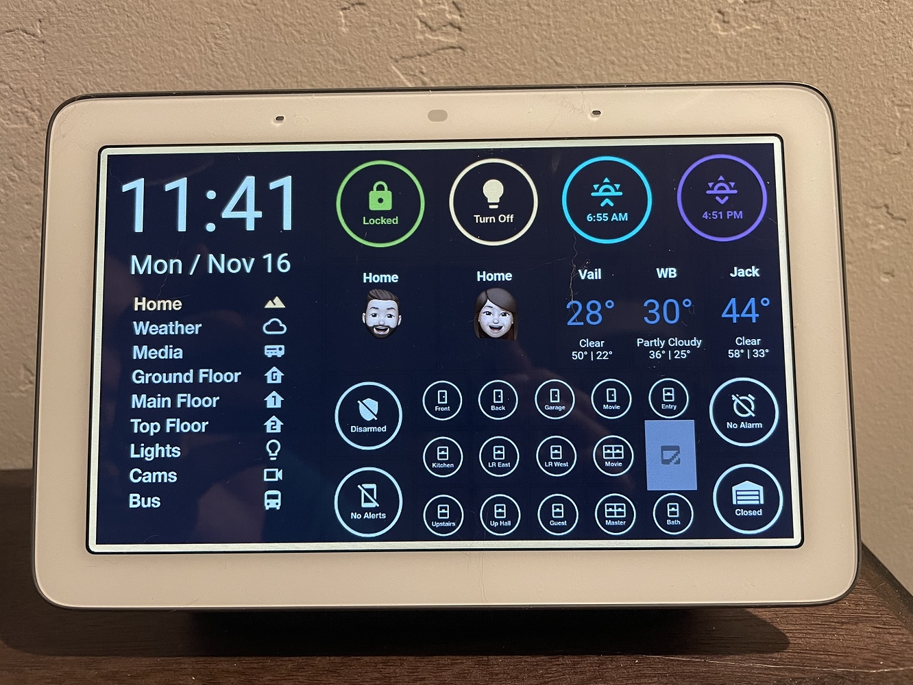 nest hub home assistant