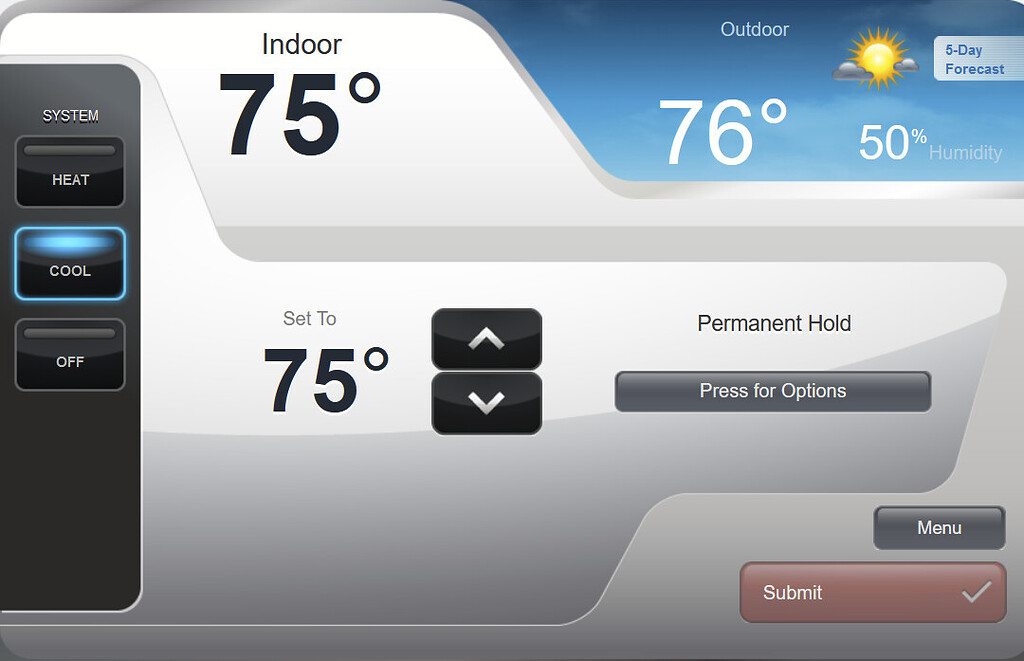 Outdoor Temperature In Honeywell Total Connect Comfort Us Integration Third Party Integrations Home Assistant Community