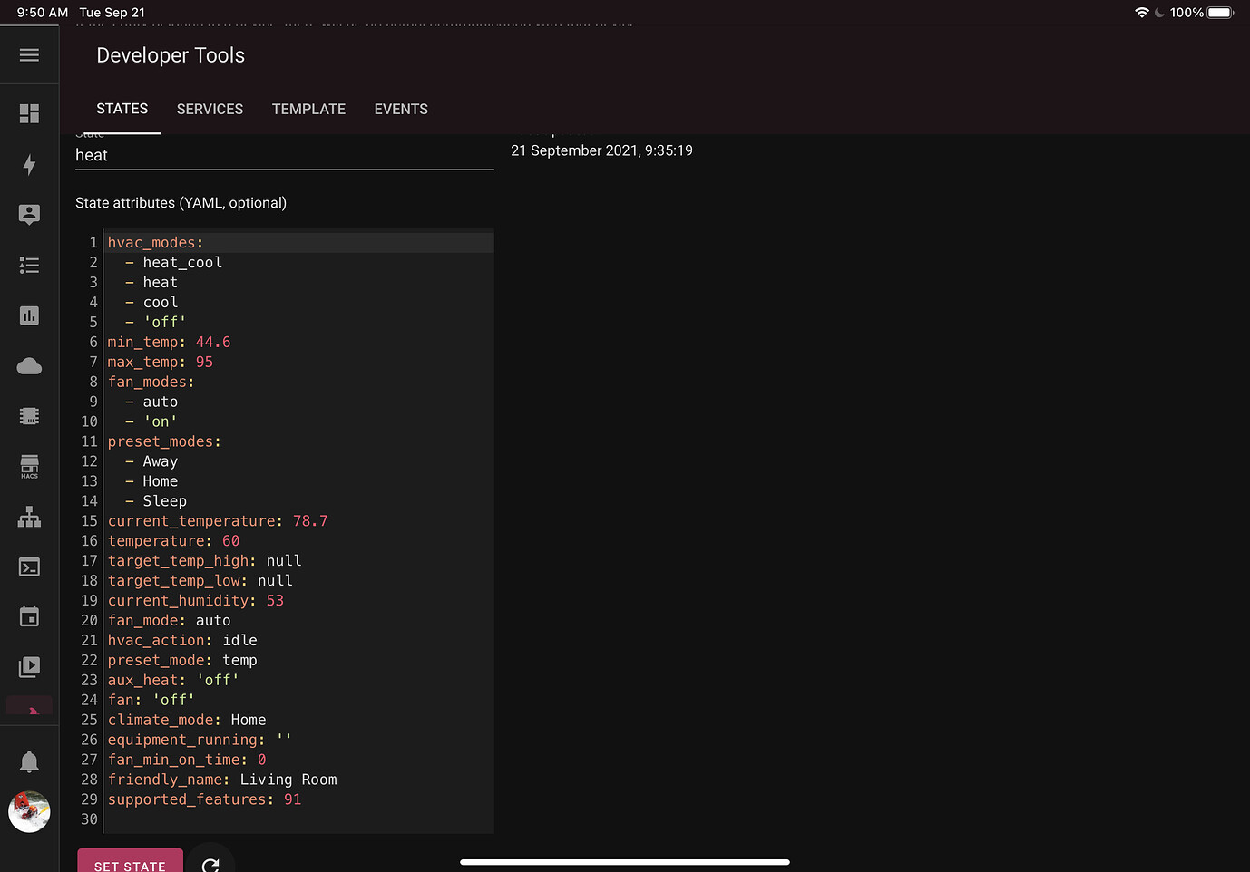 How do I hack the Ecobee to control Home Assistant instead of the other
