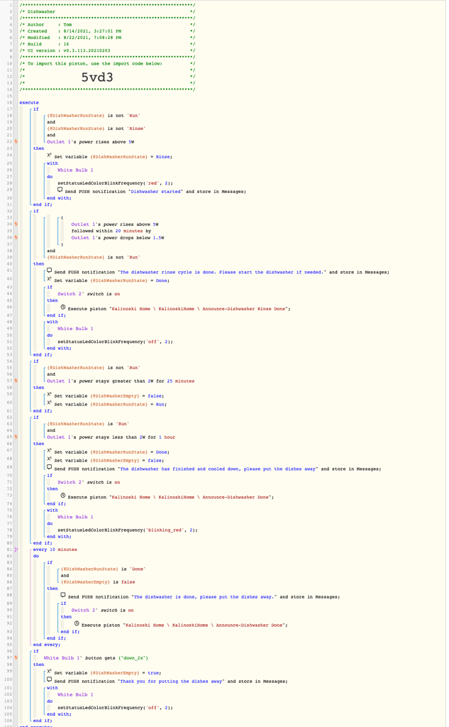 Laundry / Dishwasher notifications NodeRED Home Assistant Community