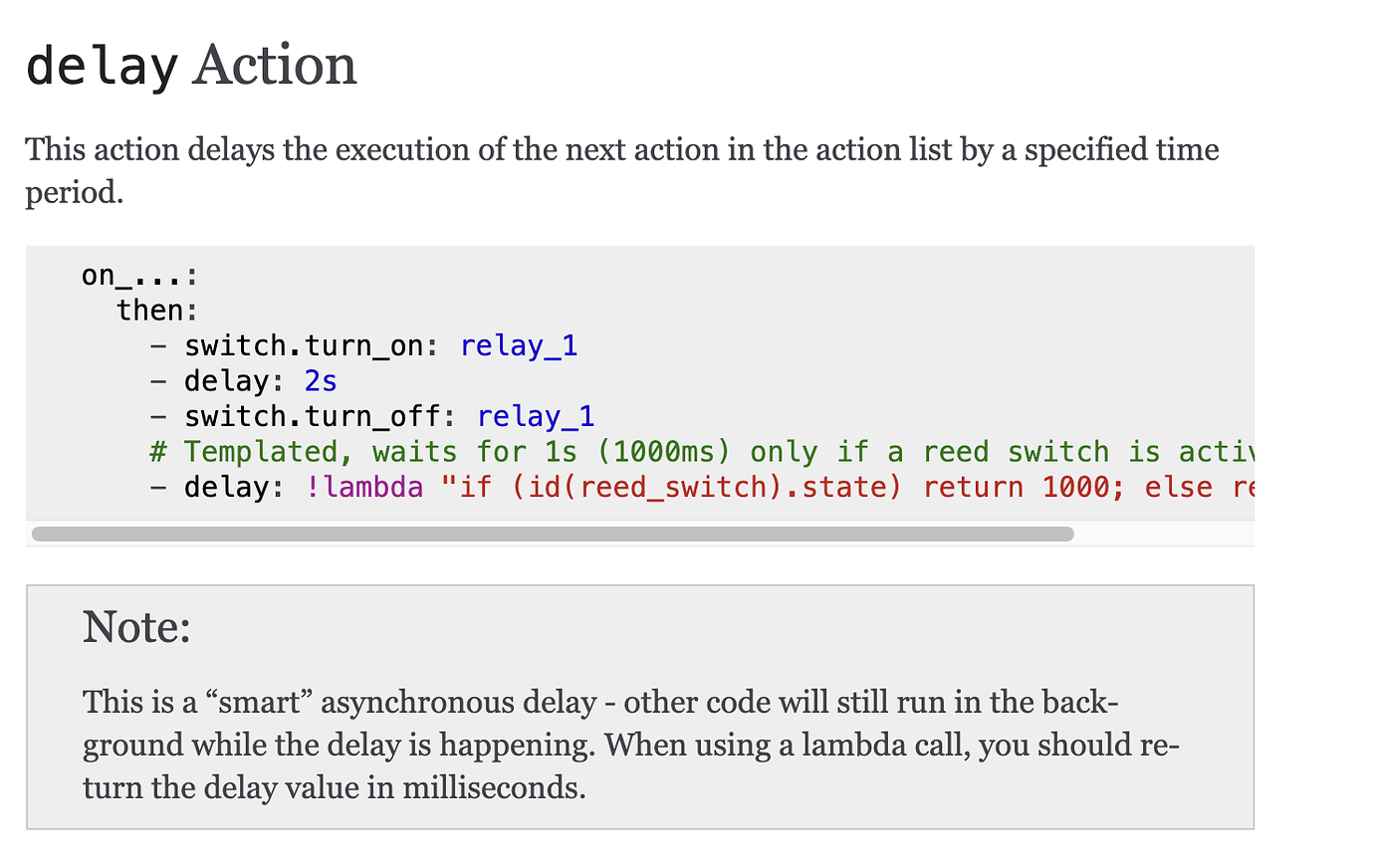 Lambda value on delay ESPHome Home Assistant Community