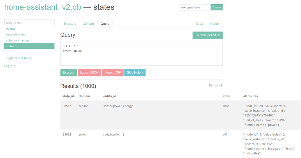 Sqlite-web - Configuration - Home Assistant Community