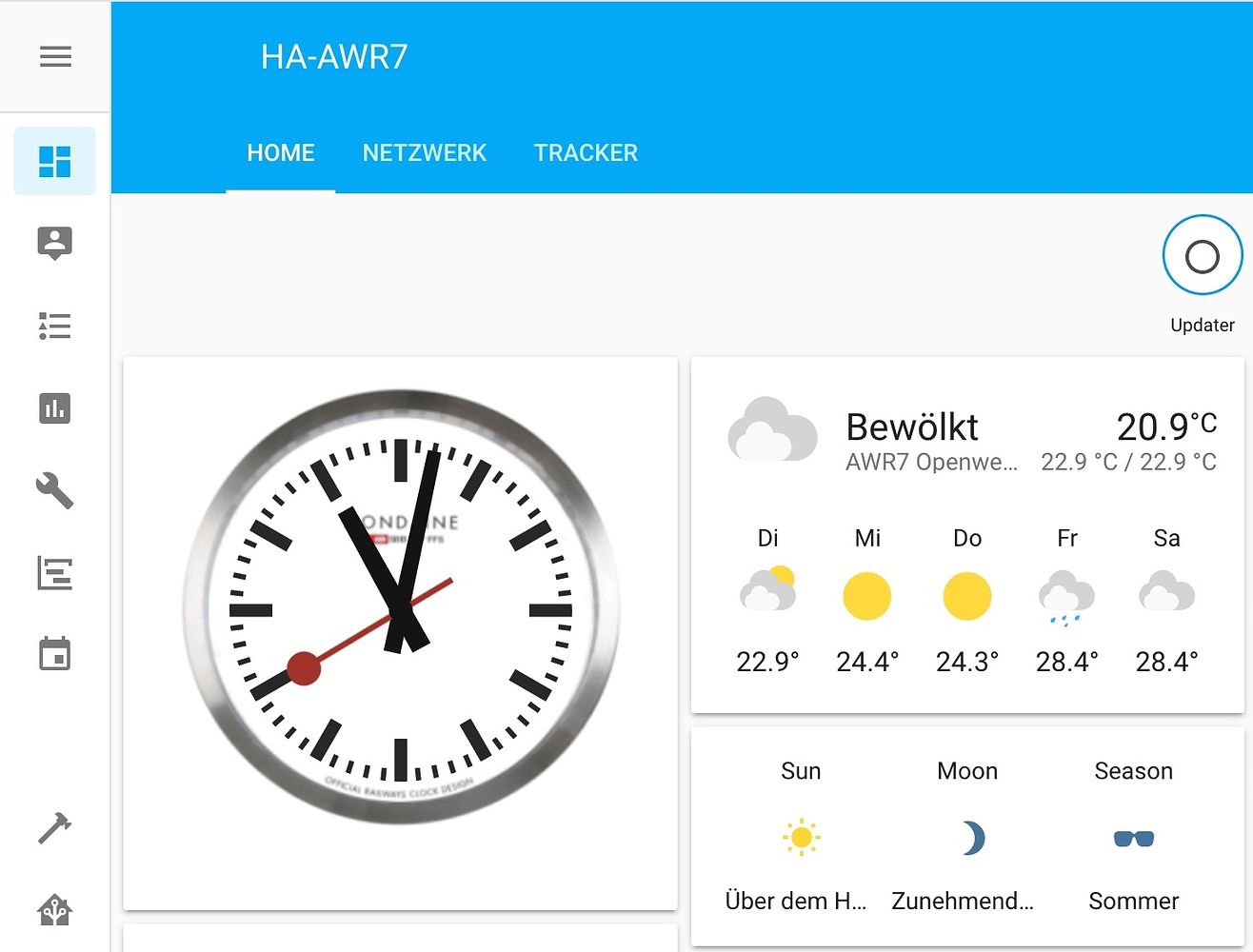 Analog Clock for Lovelace Share your Projects! Home Assistant Community