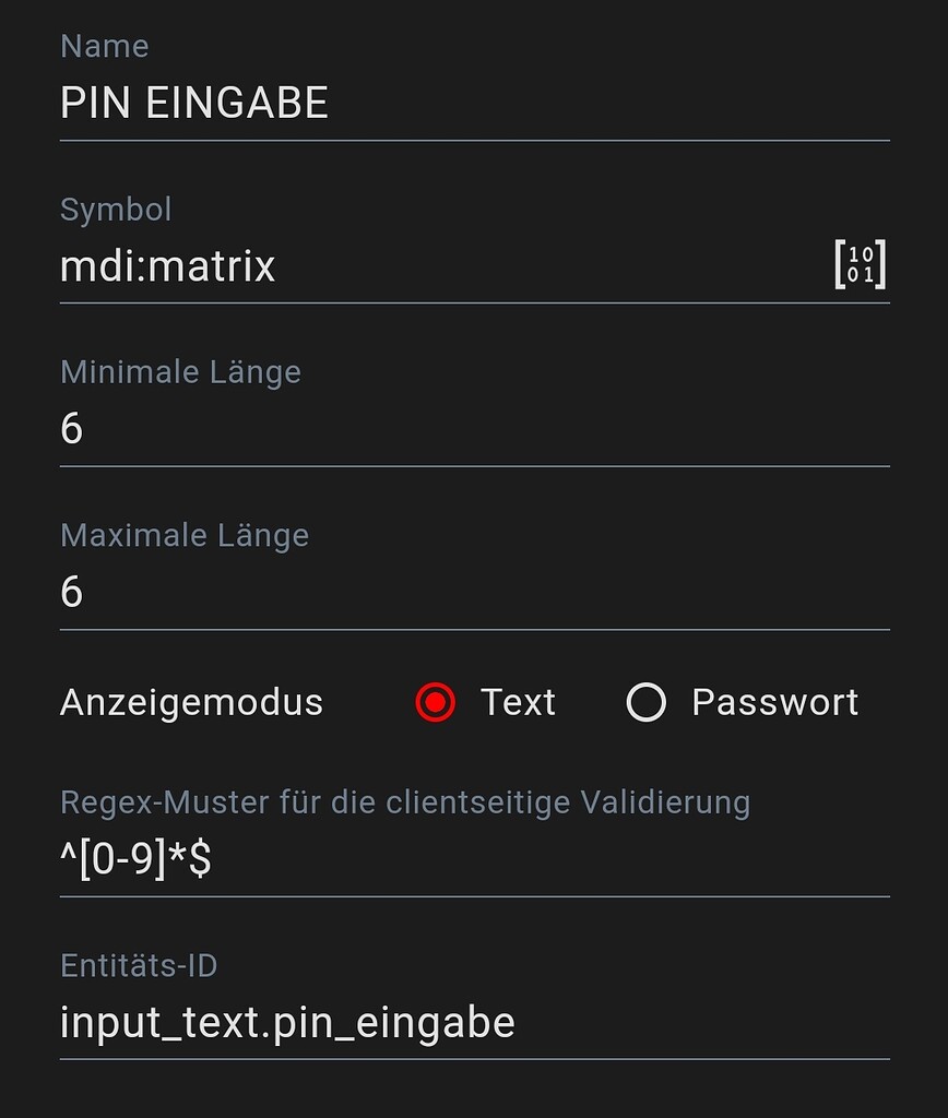 Service call error input_text Configuration Home Assistant Community